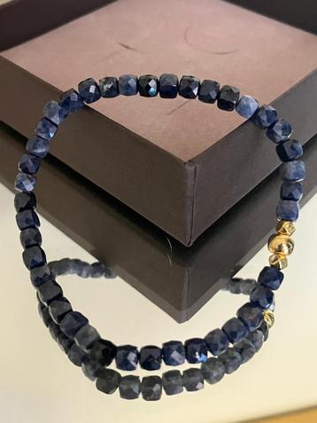 Edelsteen armband met saffier beschikbaar voor biedingen