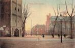 JK381 Tulpkaart Enschede Markt 1909, Verzenden, Voor 1920, Gelopen, Overijssel