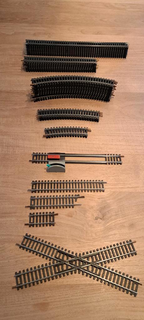 Rails H0 Lima, Hobby en Vrije tijd, Modeltreinen | H0, Gebruikt, Rails, Gelijkstroom, Märklin, Ophalen of Verzenden