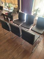 Te koop 6 eetkamerstoelen gebruikt, Huis en Inrichting, Ophalen of Verzenden, Zo goed als nieuw, Vijf, Zes of meer stoelen