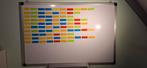 Magnetisch whiteboard 60x90cm met agnetische Strips, Ophalen of Verzenden