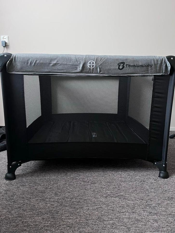 €1 per dag - Te huur Reisbox / Campingbed 100x100, Kinderen en Baby's, Babywiegjes en Ledikanten, Nieuw, Reisbedje, Ophalen of Verzenden