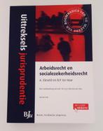Boek Arbeidsrecht en socialezekerheidsrecht, Ophalen, Nieuw