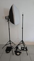 Softbox daglicht lampen voor fotostudio, Ophalen, Zo goed als nieuw, Lamp of Flitsset