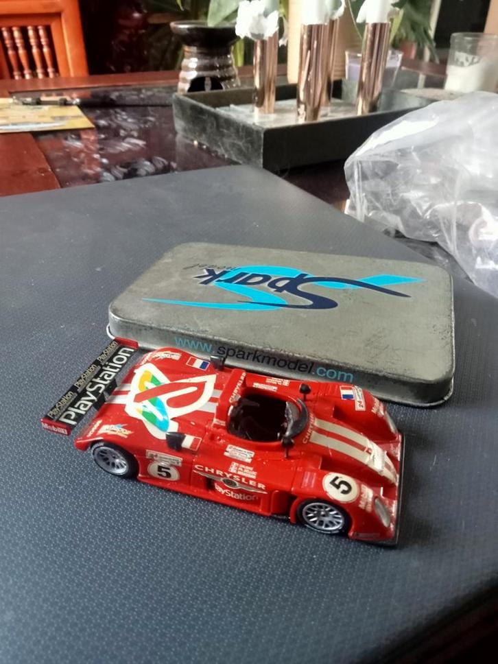 T.k la mans van spark, Hobby en Vrije tijd, Modelauto's | 1:43, Zo goed als nieuw, Auto, Overige merken, Ophalen of Verzenden