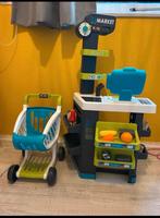 Smoby winkel + karretje, Ophalen of Verzenden, Zo goed als nieuw