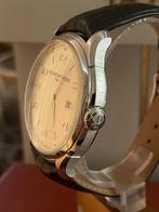 Baume Mercier Clifton 45mm heren horloge absolute nieuwstaat, Overige merken, Leer, Staal, Polshorloge