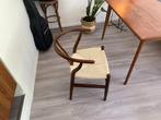 Wishbone stoel donkerbruin, Huis en Inrichting, Stoelen, Bruin, Ophalen of Verzenden, Zo goed als nieuw, Eén