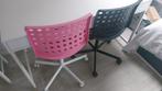 ikea bureaustoel roze en zwart, Huis en Inrichting, Bureaus, Ophalen, Gebruikt