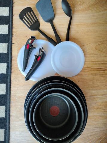 Tefal Ingenio 6 pannen + accessoires als foto beschikbaar voor biedingen