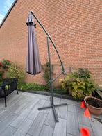 Zweefparasol Antraciet - Tuin - ophalen in Cadier en Keer, Ophalen, Kantelbaar, 3 tot 4 meter, Zweefparasol