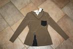 Joseph Ribkoff chique groen/zwart stretch tuniek mt 36/S, Overige kleuren, ., Joseph Ribkoff, Nieuw