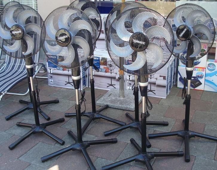 Ventilator staand 40cm 3 standen 75 watt Termozeta Windzeta, Witgoed en Apparatuur, Airco's, Nieuw, 3 snelheden of meer, Ophalen