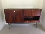 Alfred Hendrickx Belform dressoirkast highboard palissander, Huis en Inrichting, Kasten | Dressoirs, Ophalen, Vintage, 200 cm of meer