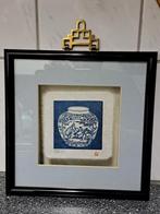 2 prachtige Chinese wanddecoraties gesigneerd, Ophalen of Verzenden, Zo goed als nieuw, N.v.t, N.v.t