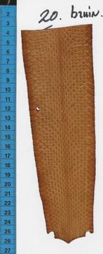 heel dun leer , slangenleer .ideaal voor hobby 1-12, Hobby en Vrije tijd, Verzenden, Materiaal