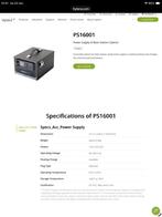 Hytera PS16001 basis station (powersupply) voor o.a. MD78…, Telecommunicatie, Zenders en Ontvangers, Ophalen of Verzenden, Gebruikt