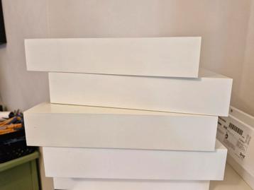 Lack wandplankjes crème 3 stuks