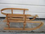 Vintage houten slee kleine slee voor onder de kerstboom, Ophalen of Verzenden, Gebruikt