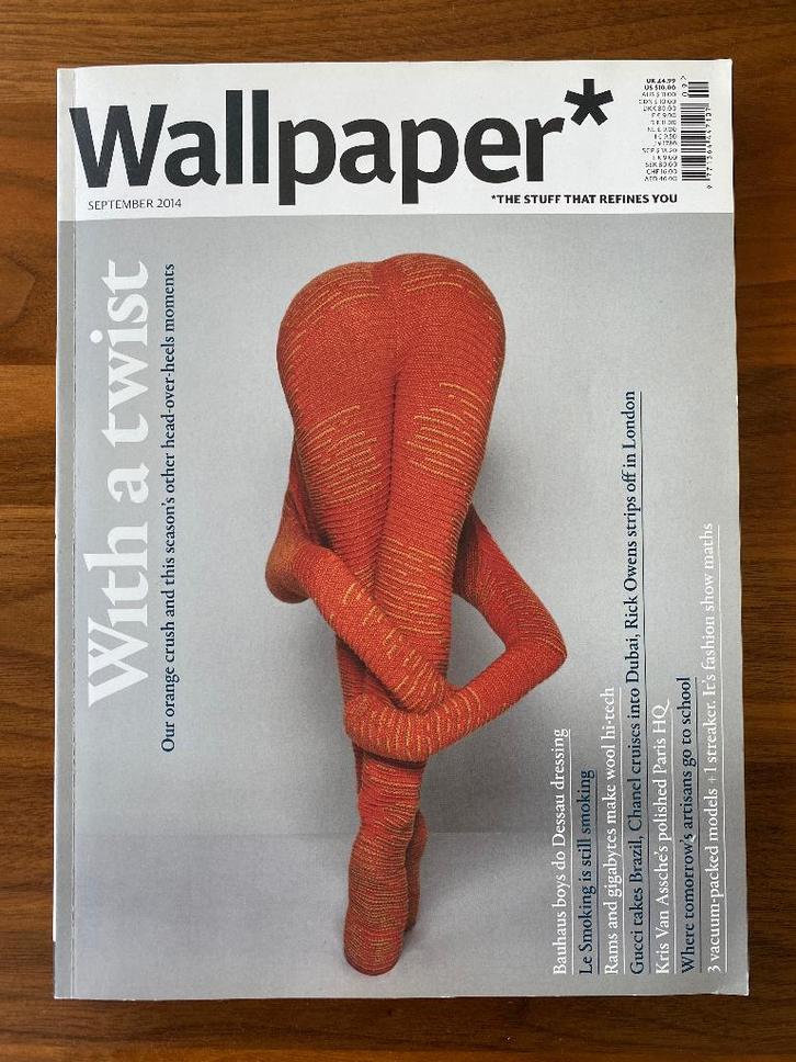 Wallpaper Magazine (UK) 186 - September 2014, Boeken, Tijdschriften en Kranten, Zo goed als nieuw, Glossy, Ophalen of Verzenden