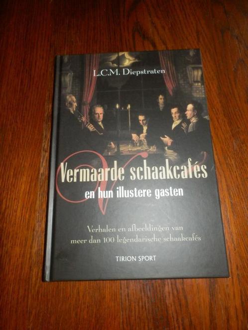 Vermaarde Schaakcafes En Hun Illustere Gastenverhalen., Boeken, Hobby en Vrije tijd, Zo goed als nieuw, Overige onderwerpen, Ophalen of Verzenden
