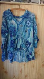Bloesje blauw didi, Kleding | Dames, Verzenden, Zo goed als nieuw, Maat 38/40 (M), Blauw