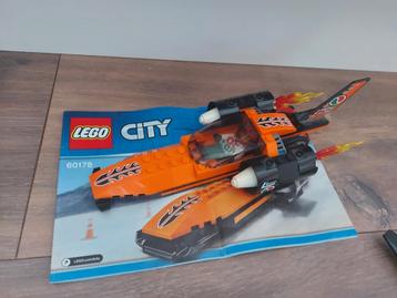 Lego 60178 snelheidsrecord auto