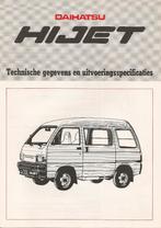 Technische gegevens Daihatsu Hijet, december 1986, Ophalen of Verzenden, Nieuw, Overige merken
