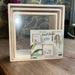 Houten kubussen voor wand montage, 2231NT Rijnsburg, Home Accents, Nieuw, Ophalen of Verzenden