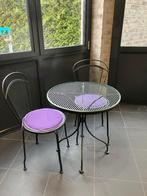 Bistroset, Overige materialen, Zo goed als nieuw, Tuinset, Ophalen