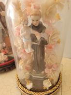 Vintage stolp met heiligen beeldje, Ophalen