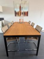 Leolux eetkamertafel, model Kalia, Ophalen, 200 cm of meer, 50 tot 100 cm, Zo goed als nieuw