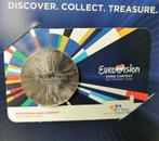 65 jaar Eurovisie Songfestival Penning 2020 coincard, Postzegels en Munten, Losse munt, Verzenden