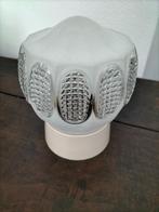 2 leuke vintage plafondlampen, jaren 60, Ophalen of Verzenden, Gebruikt, Glas, Vintage