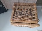 Decoratieve rieten mand, Mand, Ophalen of Verzenden, Zo goed als nieuw, Riet
