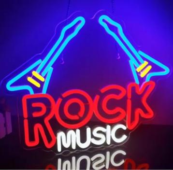 Rock Music acryl neon look decoratie verlichting en andere beschikbaar voor biedingen