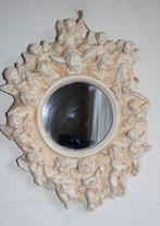 Spiegel omringd met engelen (gips), Ophalen of Verzenden