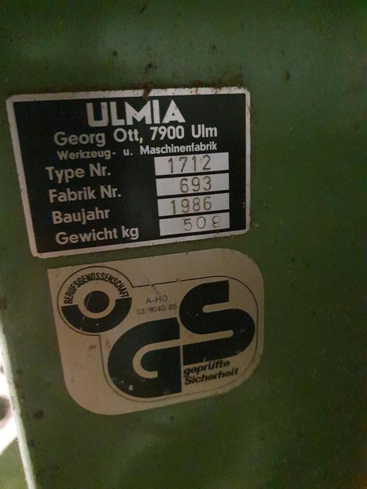 Ulmia 1720 tafelzaag, Doe-het-zelf en Verbouw, Gereedschap | Handgereedschap, Gebruikt, Ophalen