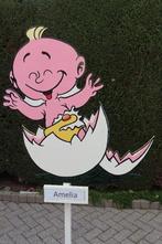 Geboorteborden geboortebord baby uit ei., Ophalen, Nieuw, Geboortebord
