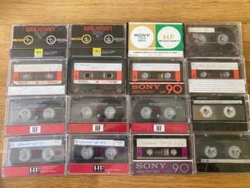 Sony cassettebandjes diverse soorten 16 stuks beschikbaar voor biedingen