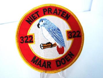 Embleem,Patch,322,Polly,Niet,Praten,Maar,Doen beschikbaar voor biedingen