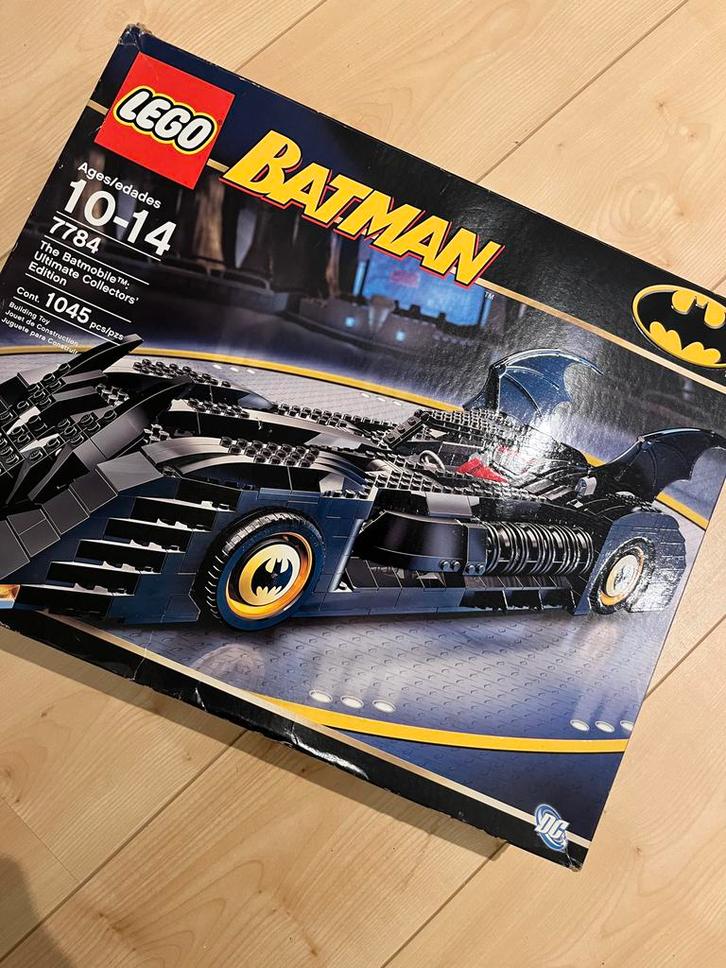 LEGO Batman Batmobile 7784 - Collectors Edition, Kinderen en Baby's, Speelgoed | Duplo en Lego, Zo goed als nieuw, Lego, Complete set