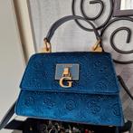 Guess tas minicross donkerblauw, Ophalen of Verzenden, Zo goed als nieuw, Blauw, Handtas