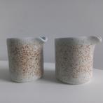 Pentik riekko finland keramiek vintage retro set 2 melkkanne, Ophalen of Verzenden