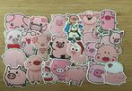 Biggetjes varkentjes stickers, Verzenden, Nieuw, Meerdere stickers