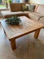 Robuuste Teak Salontafel - 100x100cm, Ophalen