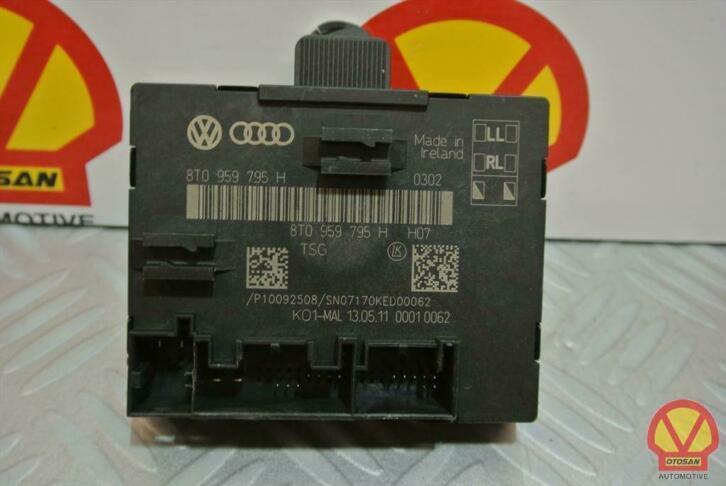 audi a4 a5 deur portier module achter 8t0959795h, Auto-onderdelen, Elektronica en Kabels, Audi, Gebruikt, Ophalen of Verzenden