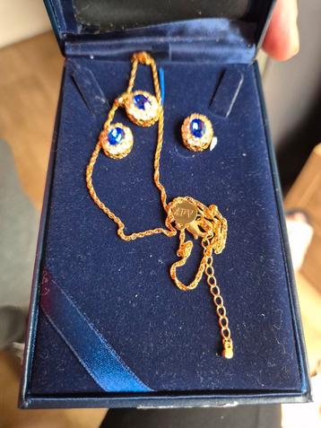 Swarovski Ketting & Oorbellen - Arte de France beschikbaar voor biedingen