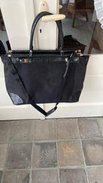 Prada weekend tas afgezet met leder zgan, Minder dan 35 cm, Ophalen of Verzenden, Zo goed als nieuw, 40 tot 60 cm