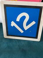Stoer metalen bord - leuk voor tienerkamer (ophalen), Ophalen, Zo goed als nieuw
